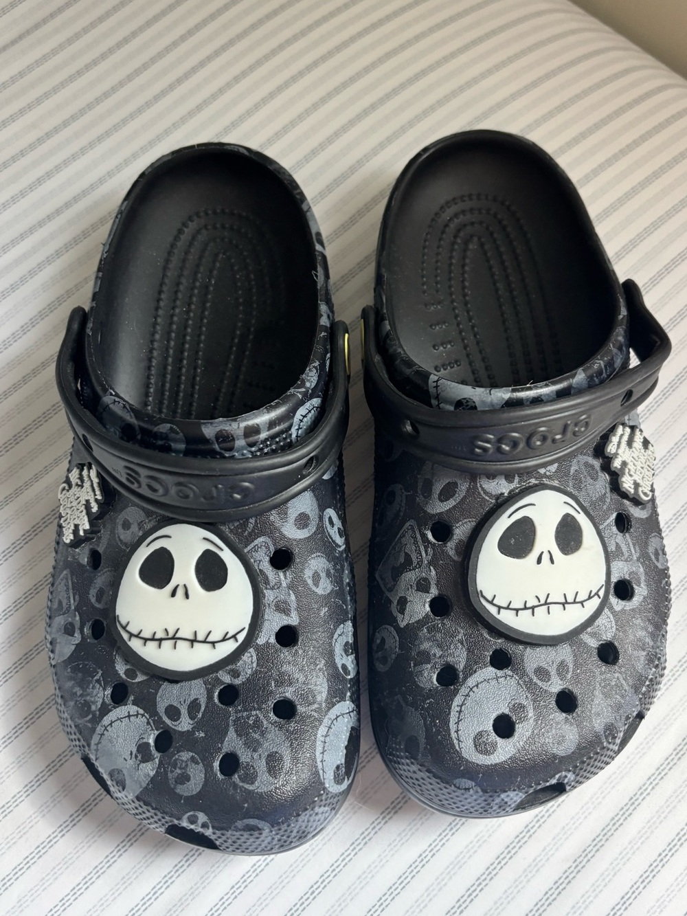 Nightmare Before Christmas Crocs - size 9